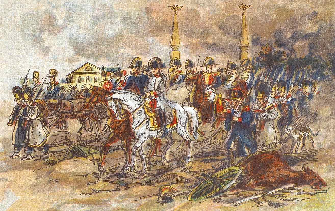 Наполеон в Москве 1812 года